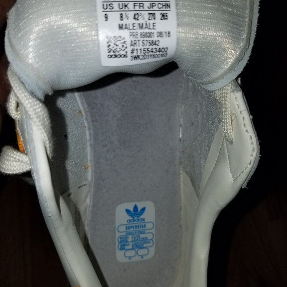 Men's Adidas Superstar 80's - Picture 4 of 4